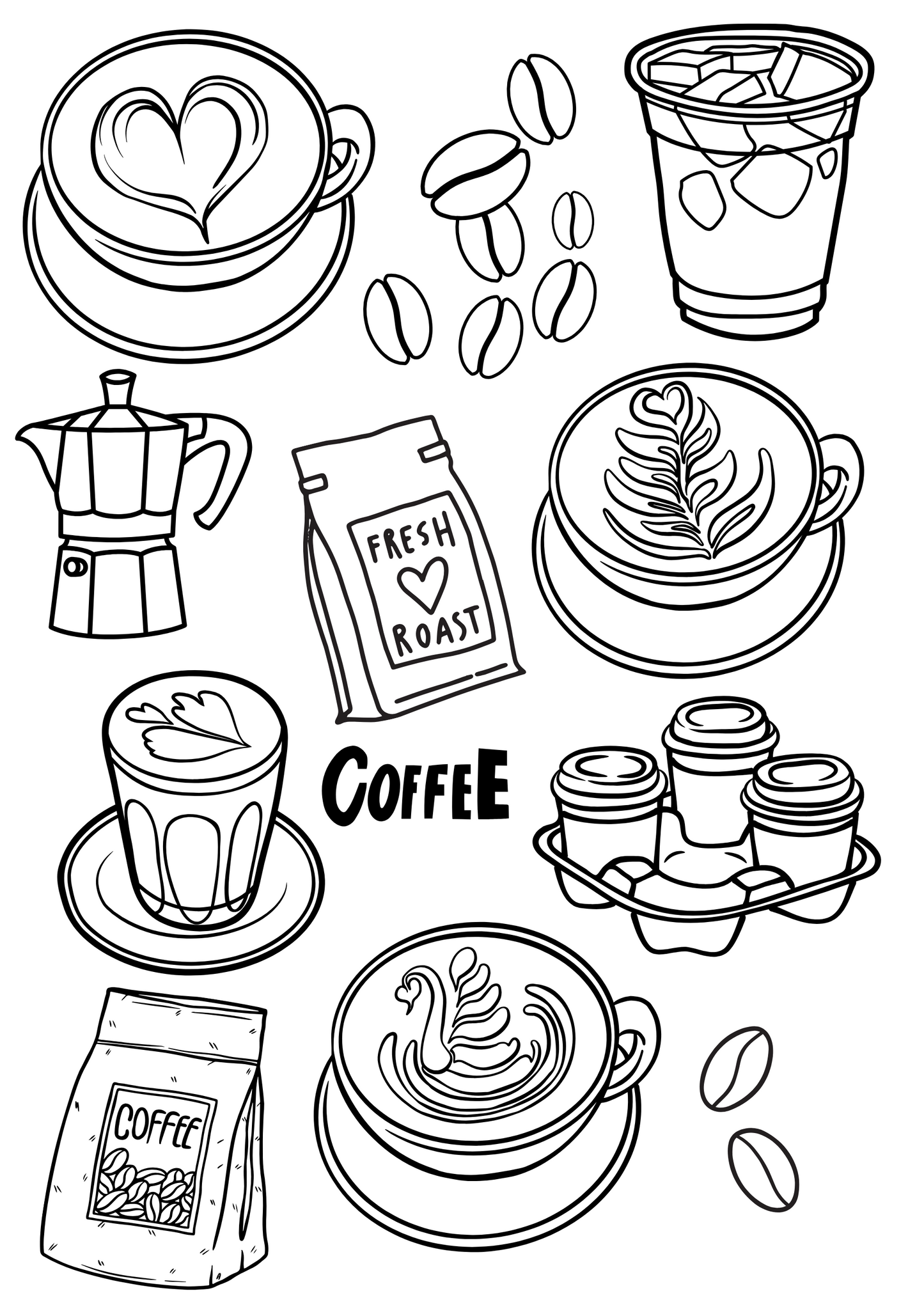 Mindful Meals - Relaxing Colouring Book