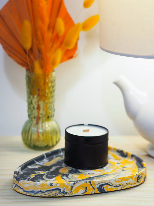 Egg-Shaped Trinket Tray