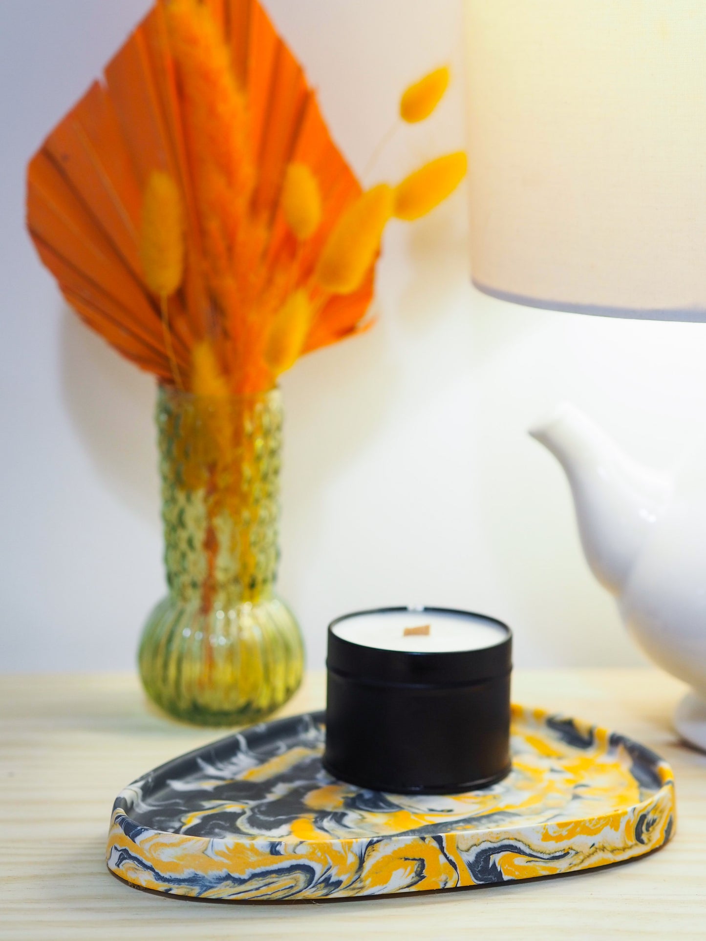 Egg-Shaped Trinket Tray