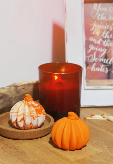 Mini Pumkin Ornaments