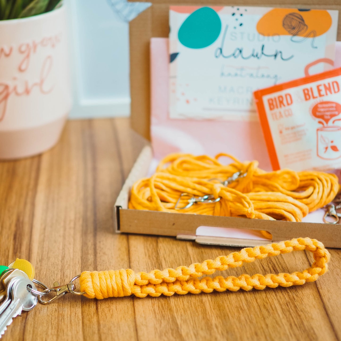 DIY Macrame Wristlet Kit