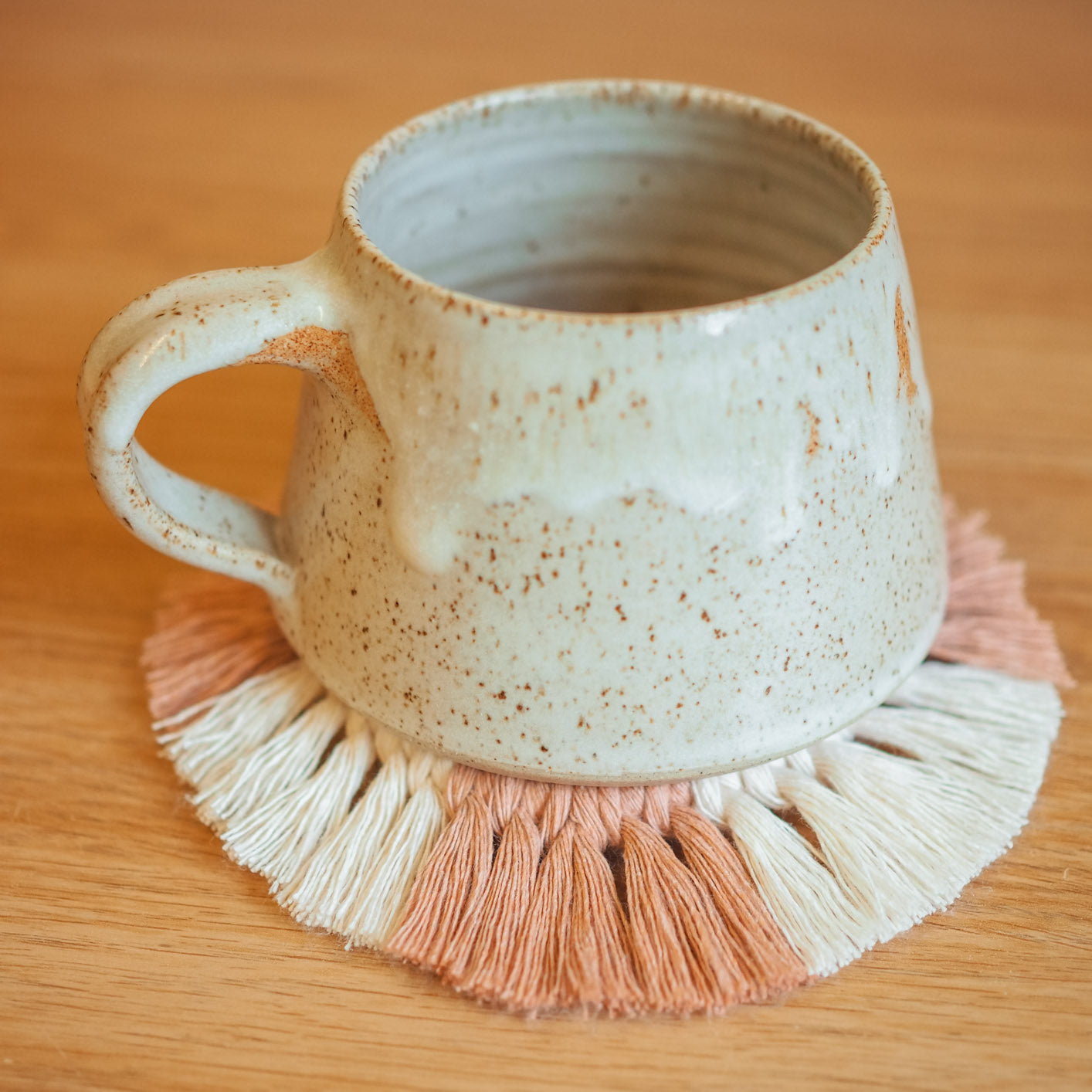 DIY Macrame Drinks Coaster Set