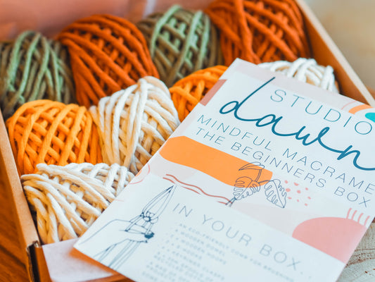 Mindful Macrame: The Beginners Box