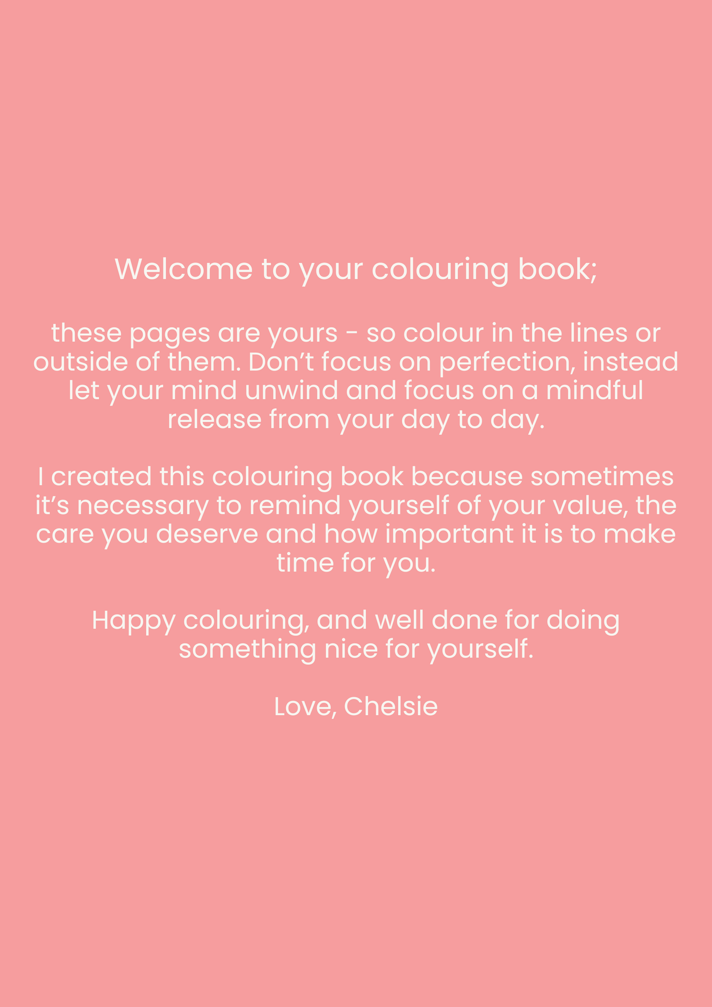 Self-Care Scribbles - Relaxing Colouring Book