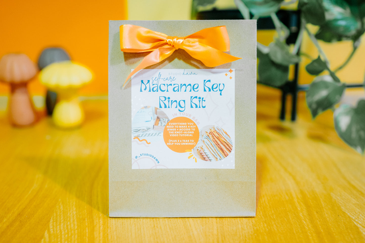 DIY Macrame Key Ring Kit