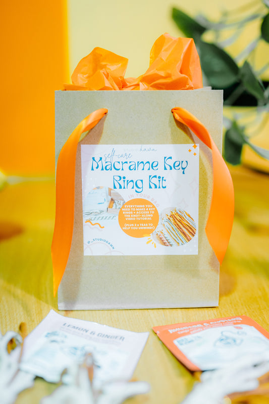 DIY Macrame Key Ring Kit