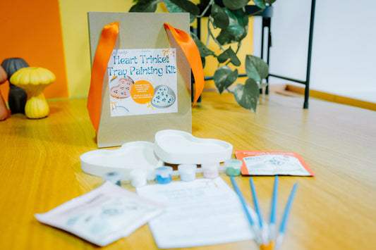 Heart Trinket Tray Painting Kit