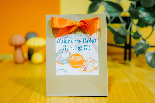 DIY Macrame Boho Bunting Kit