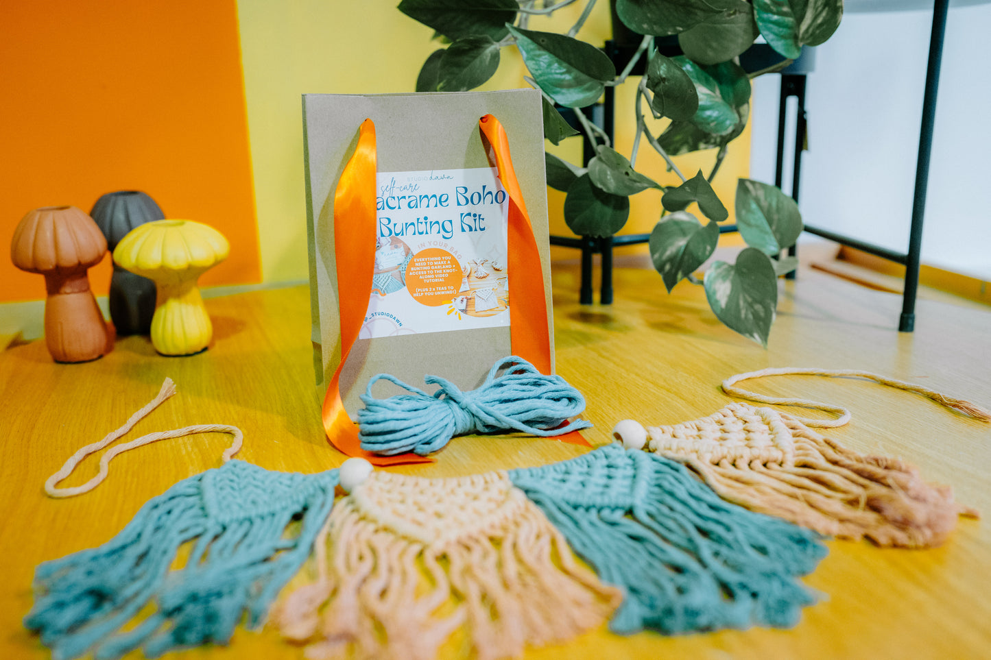 DIY Macrame Boho Bunting Kit