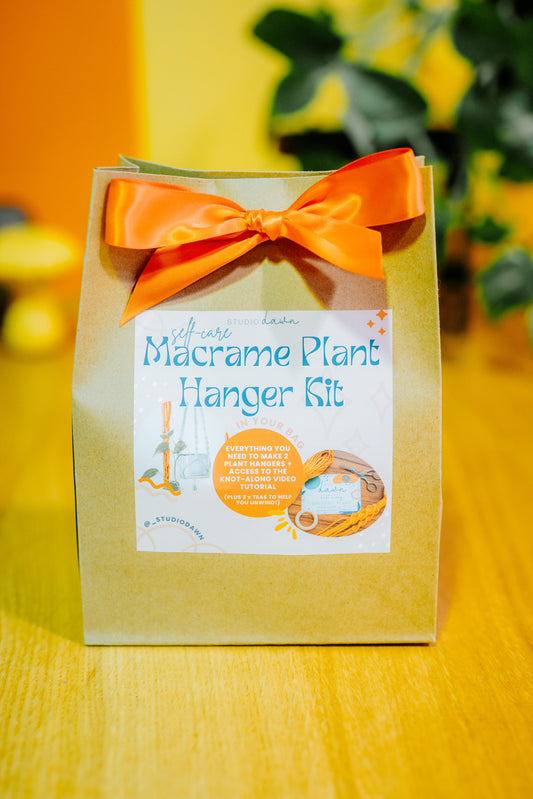 DIY Macrame Classic Plant Hanger Kit
