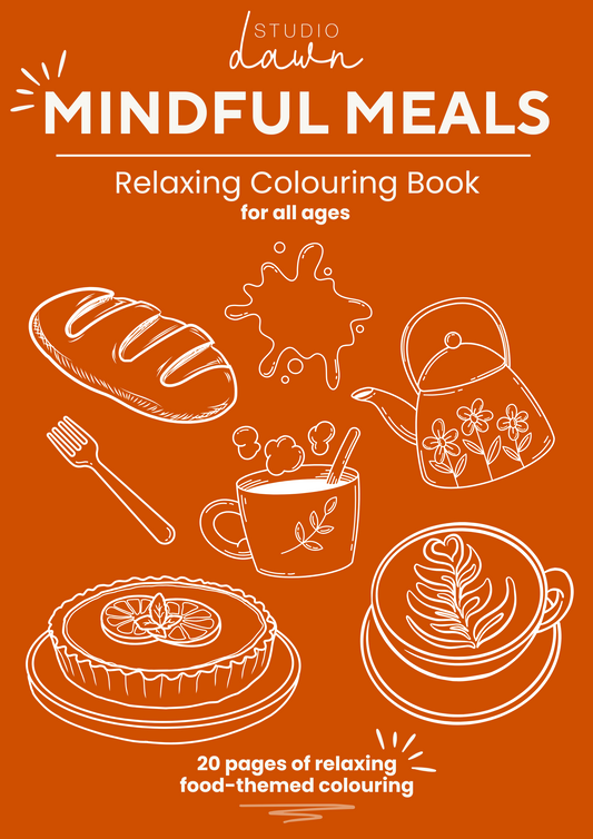 Mindful Meals - Relaxing Colouring Book