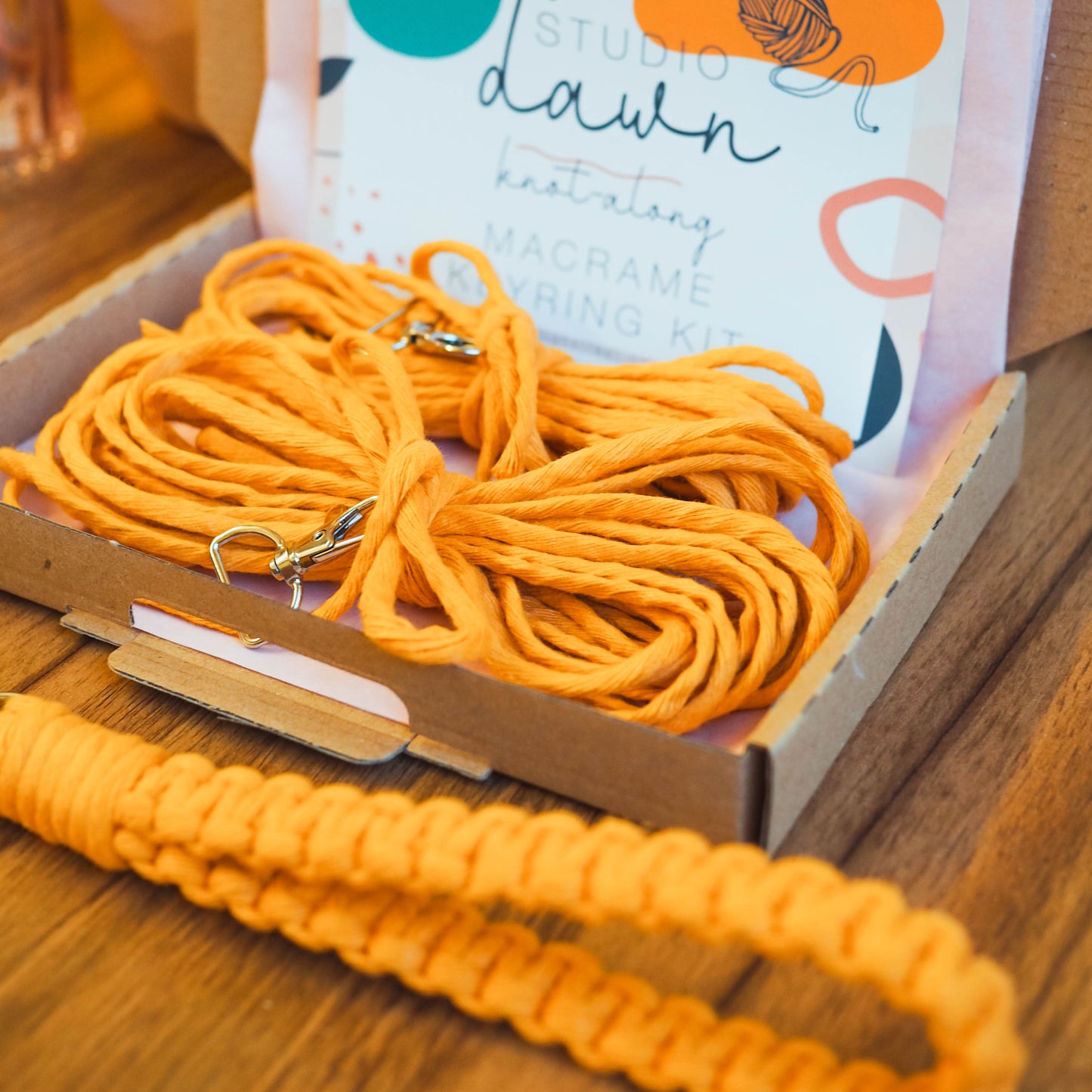 DIY Macrame Wristlet Kit